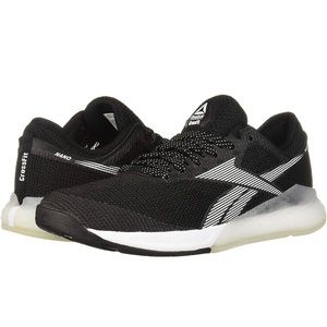 Women’s Reebok Nano 9 Cross Trainer, Black/White, 7.5M